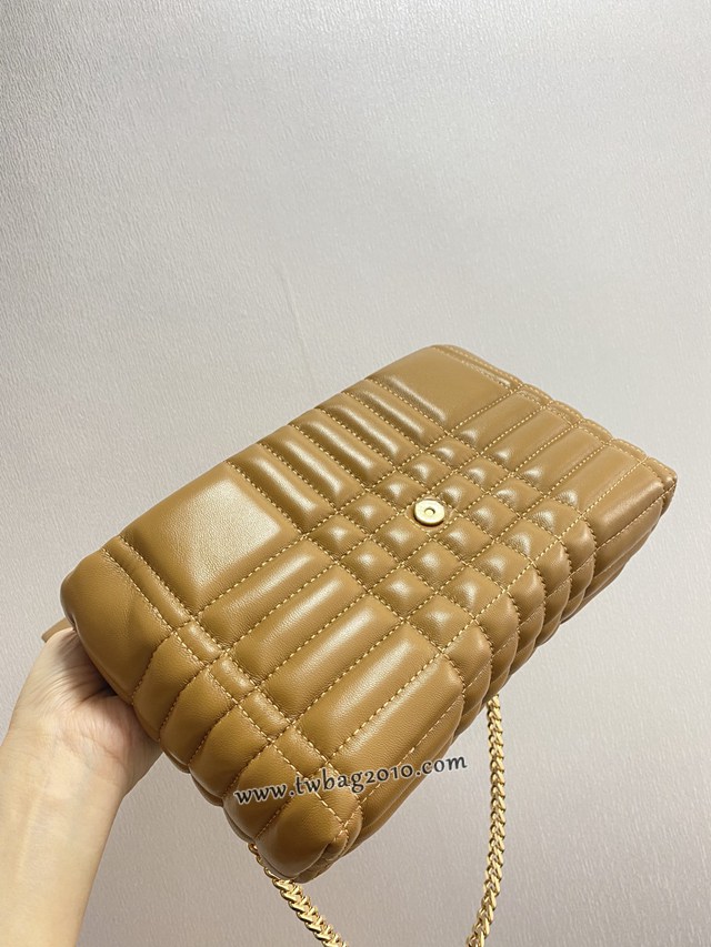 Burberry專門店新款羔羊皮Thomas專屬標識女包 巴寶莉手提單肩斜挎鏈條包 yxb1357